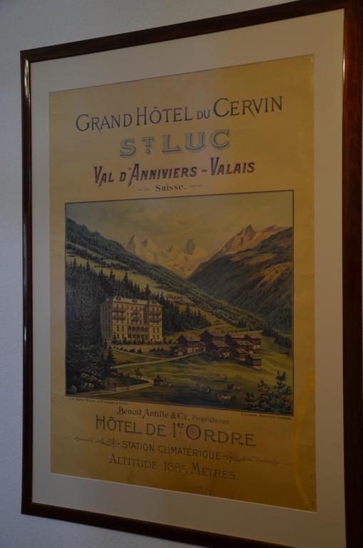 Guesthouse & Hotel Le Cervin Vissoie Экстерьер фото